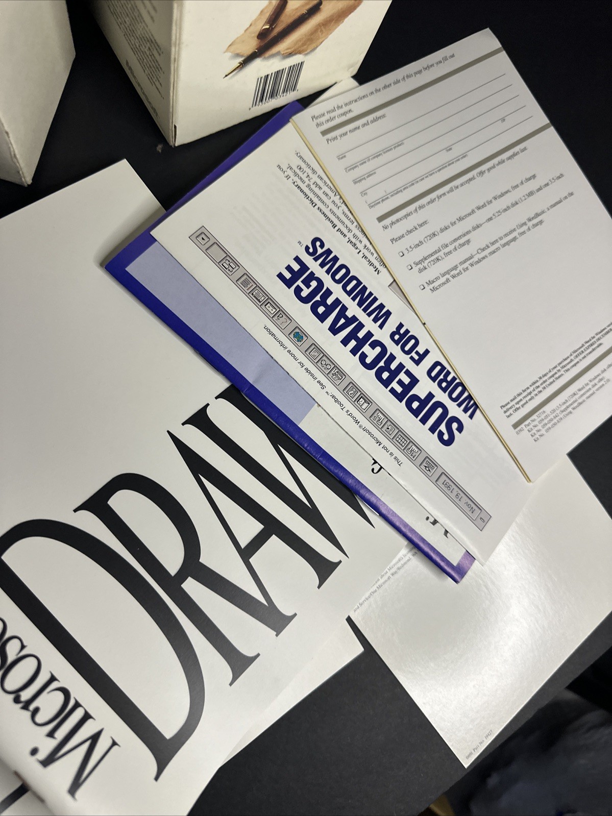 Microsoft Word For Windows 2.0 1991 Complete SealedFloppy 5.25 #R5
