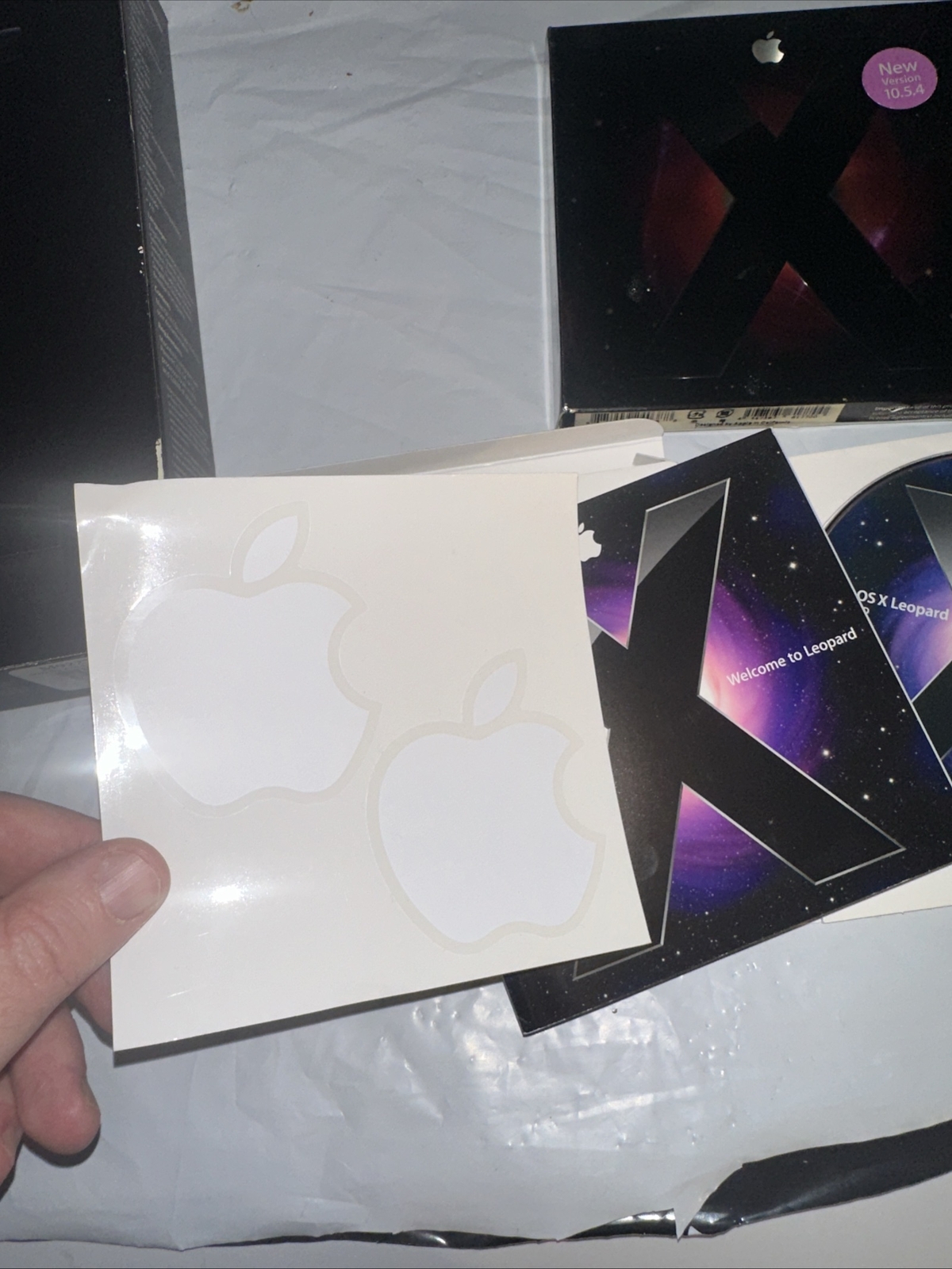 Mac OS X Panther 10.3 M9227LL/A Missing Disc 1 And Apple Mac OS X Version 10.5.4