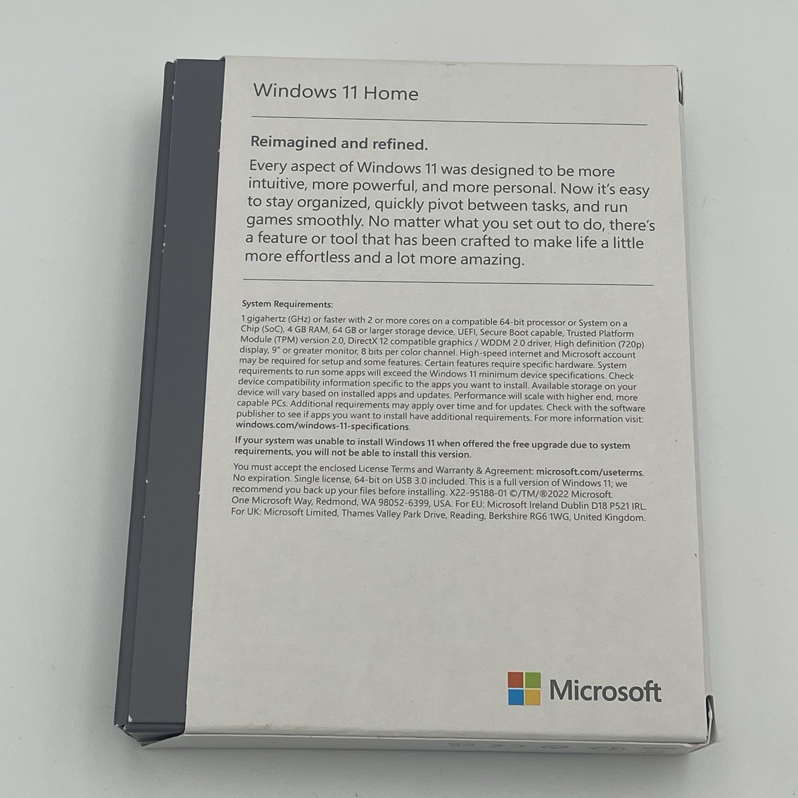 Microsoft HAJ-00108 Windows 11 64-Bit Operating System for Home NEW