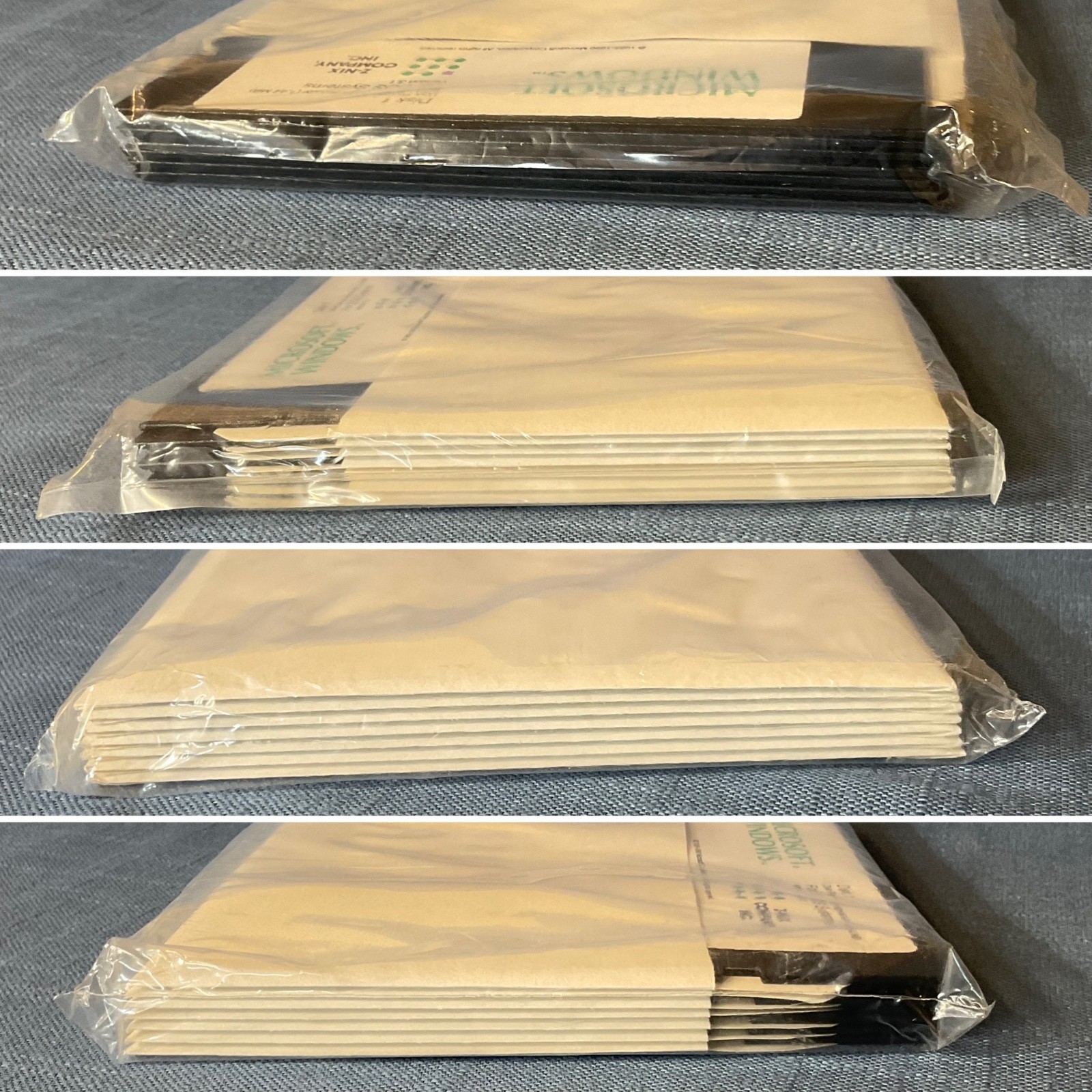 Microsoft Windows 3.1 for DOS Systems Z-Nix Company 5.25″ floppy disks SEALED