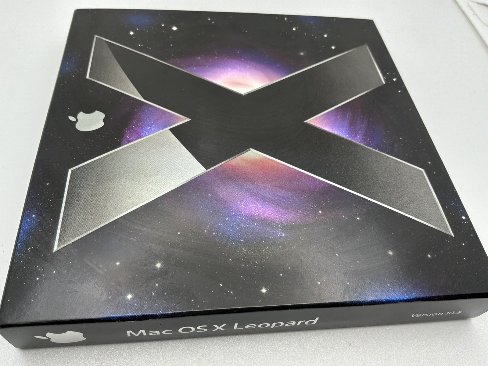Apple Mac OS X Leopard v10.5.1 Retail Install DVD Original Box Manual Stickers