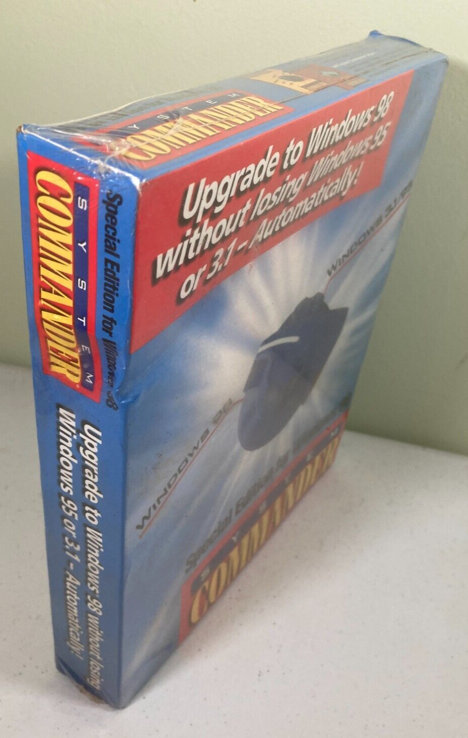 SYSTEM COMMANDER Special Edition for Windows 98 Upgrade from Win 95 3.1 NEW NOS