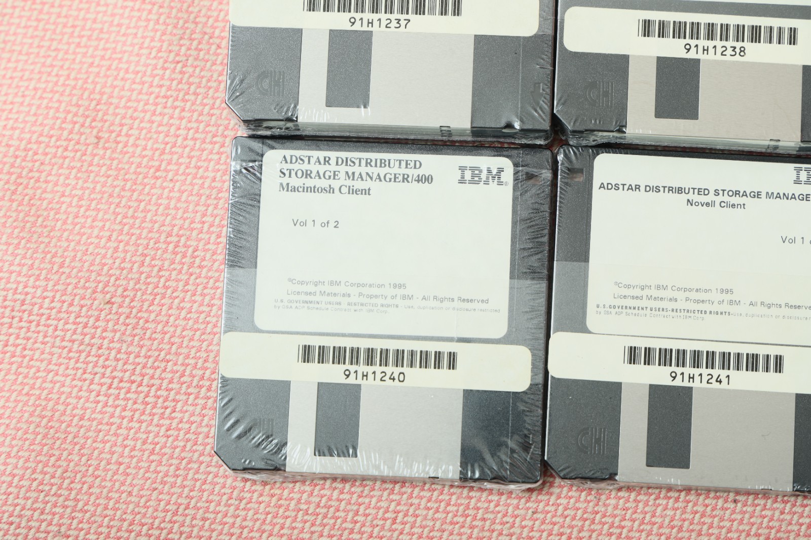 IBM ADSM/400 Adstar Distributed Storage Management / 400 Client DOS Mac Windows