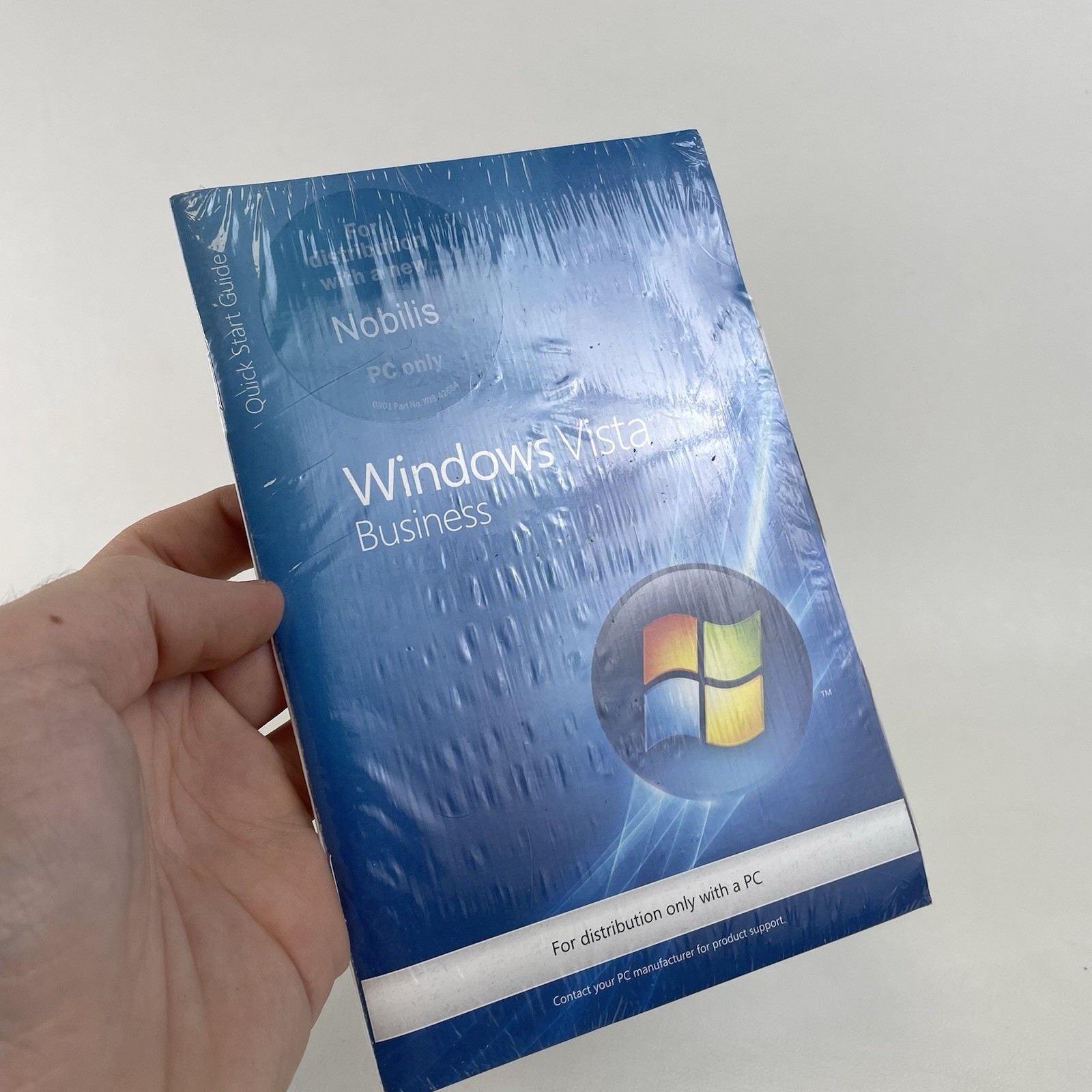 Microsoft Windows Vista Business  NOBILIS PC ONLY 32 BIT ONLY NEW SEALED!