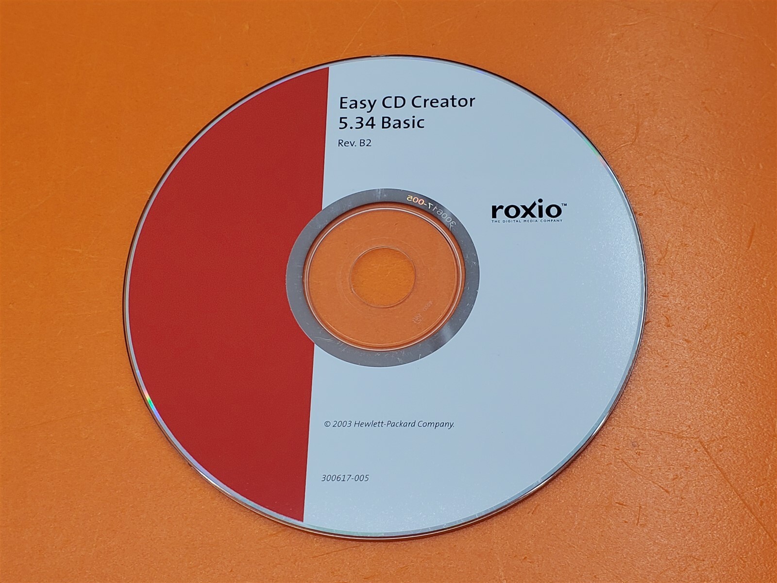 ⭐️⭐️⭐️⭐️⭐️ Easy CD Creator 5.34 Basic Rev. B2 Disc Only