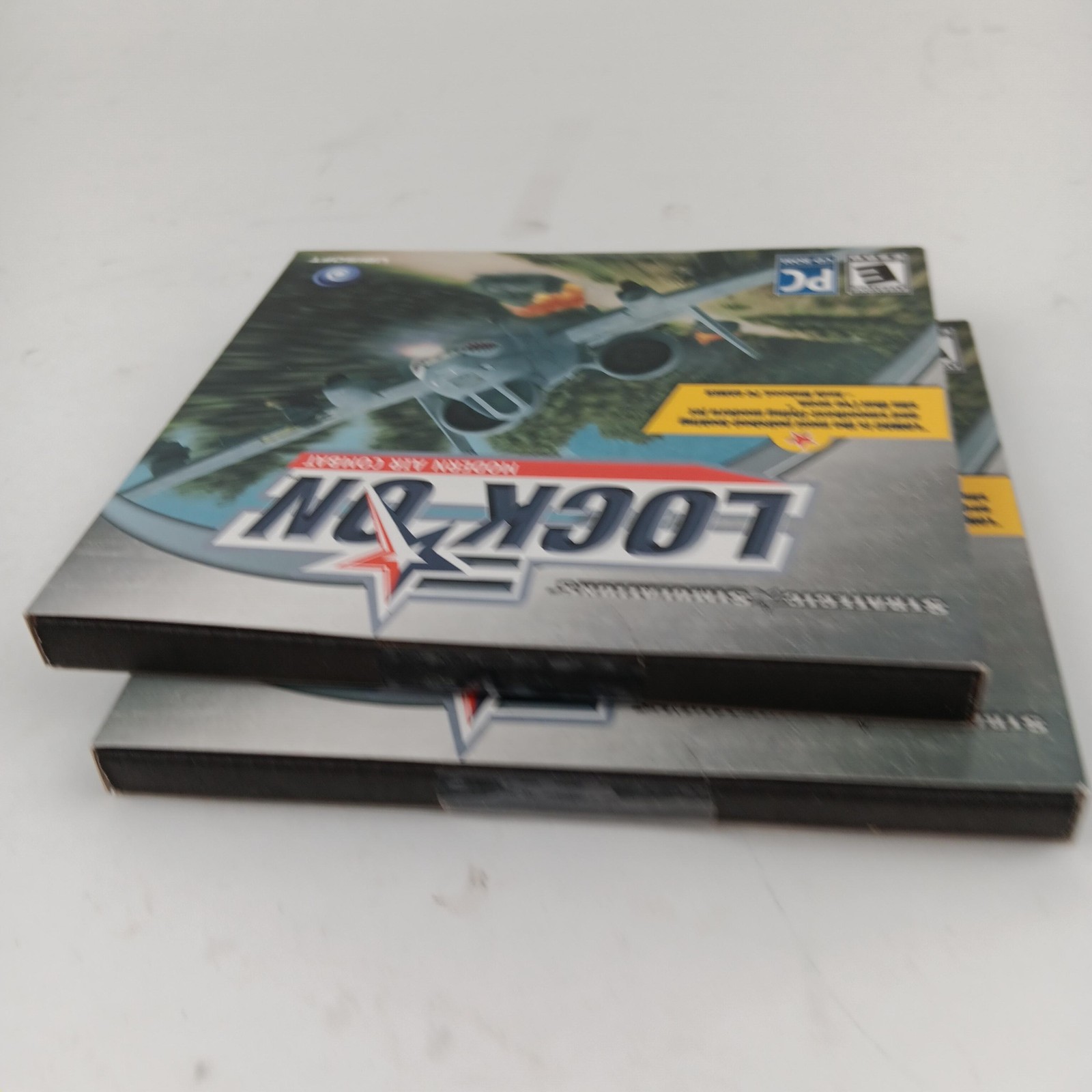 Vintage Lock On Modern Air Combat PC Game Ubisoft CD-ROM Complete Windows XP Jet