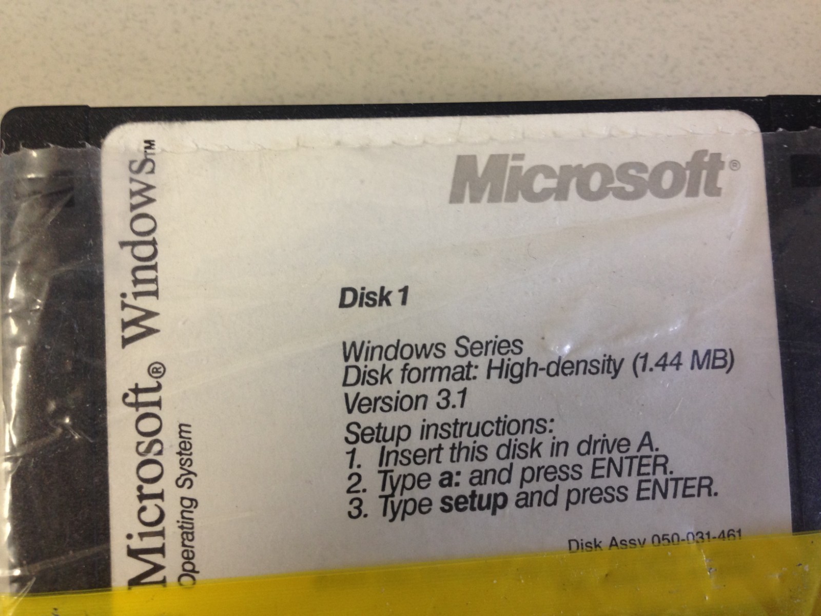 Genuine Microsoft Windows 3,1 Users Guide 6 Diskette 3 1/2″ Media Ver.