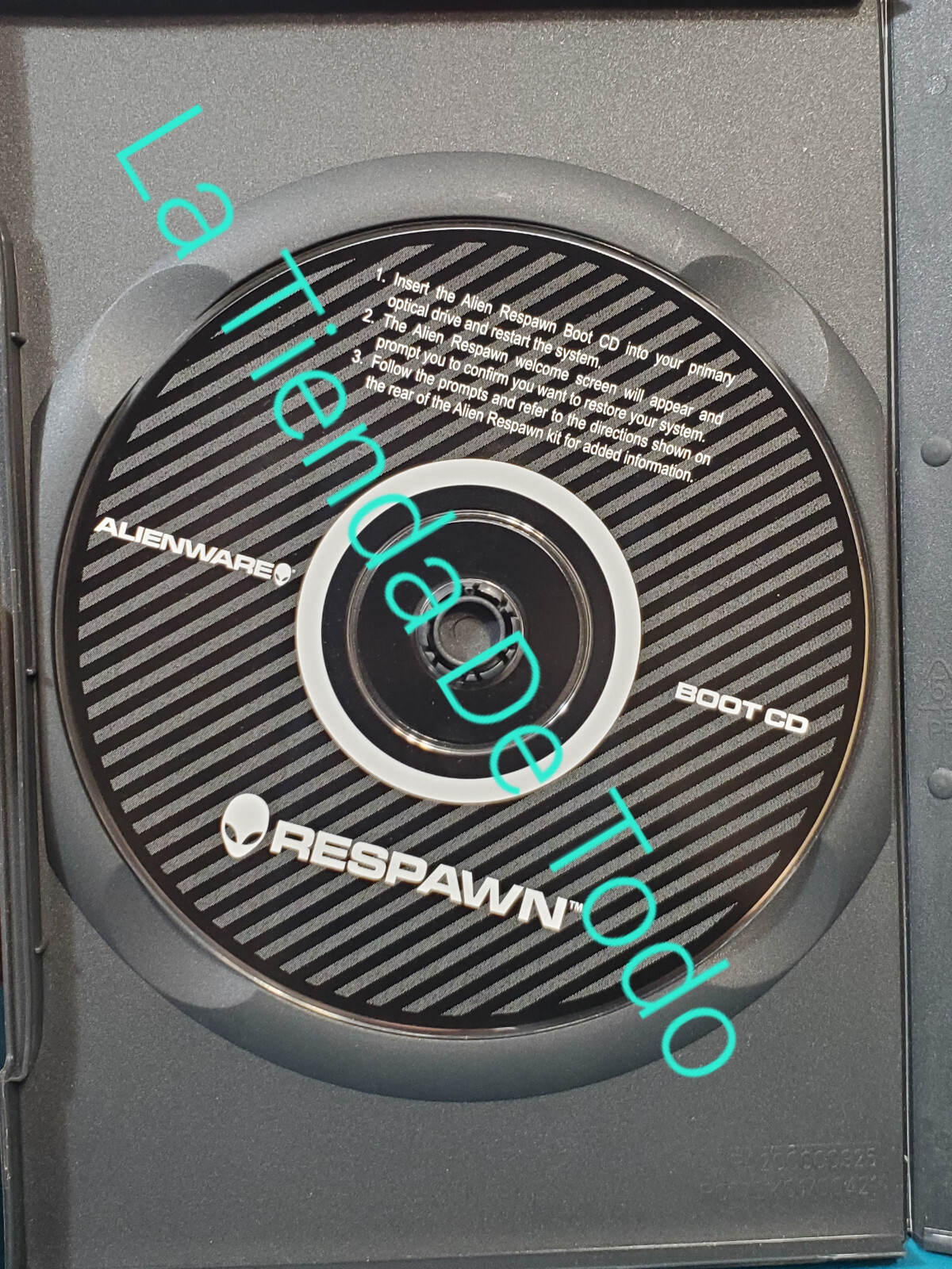 RARE BOOT RECOVERY CD DVD ROM FOR ALIENWARE RESPAWN WINDOWS XP USERS READ