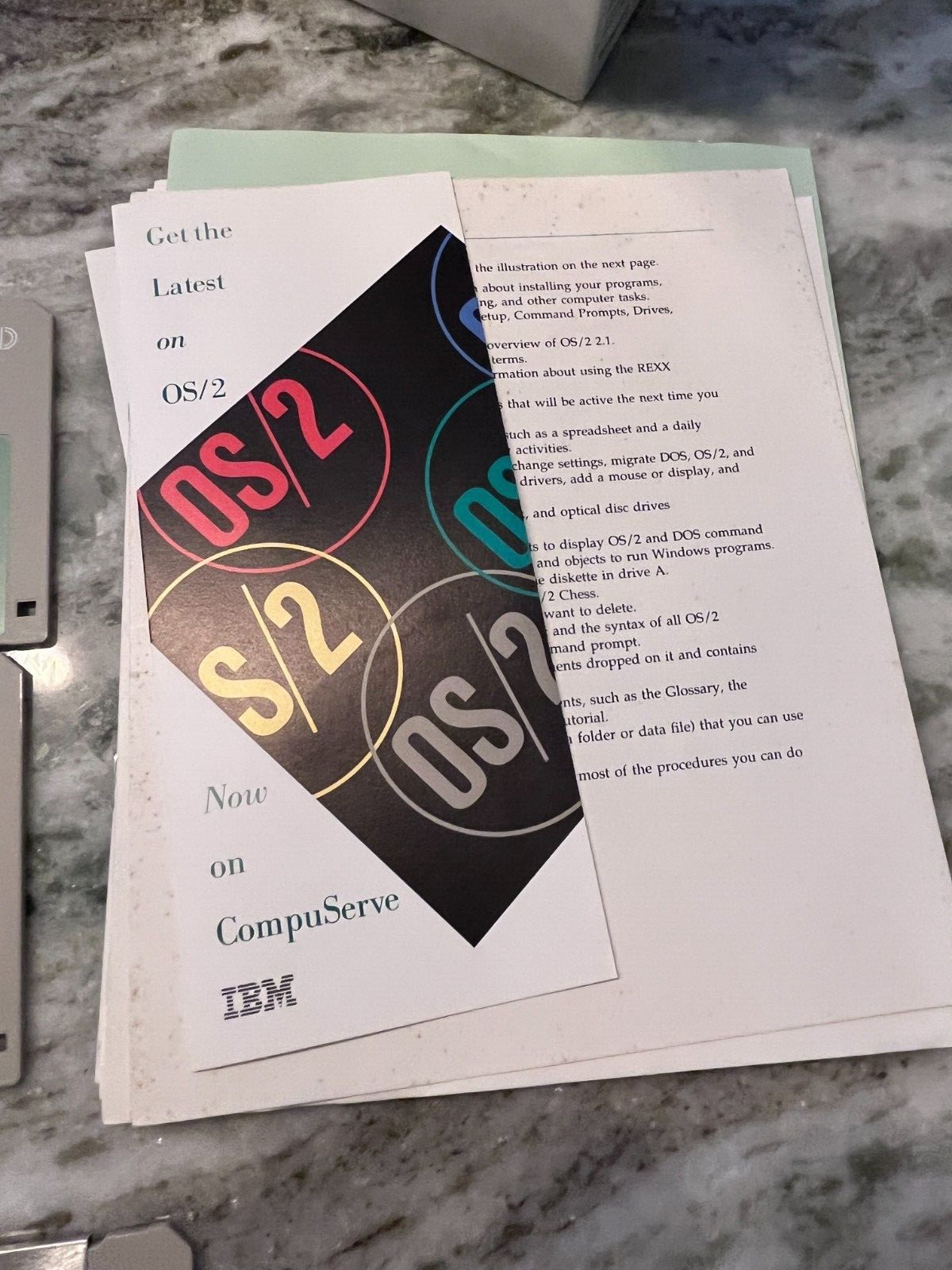 Vintage IBM OS/2 for Windows Version 3.1 on 3.5″ Floppy Disks Special Edition