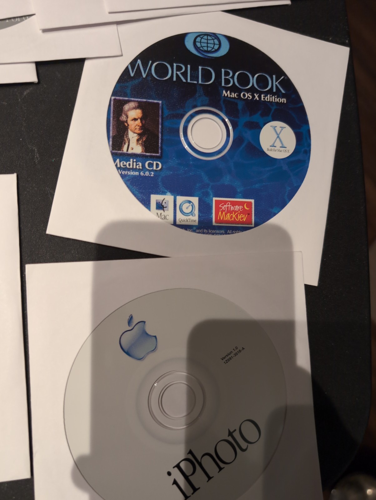 Vintage Apple iMac Software Restore Install CD Disc Lot Mac OS X 10.1.2