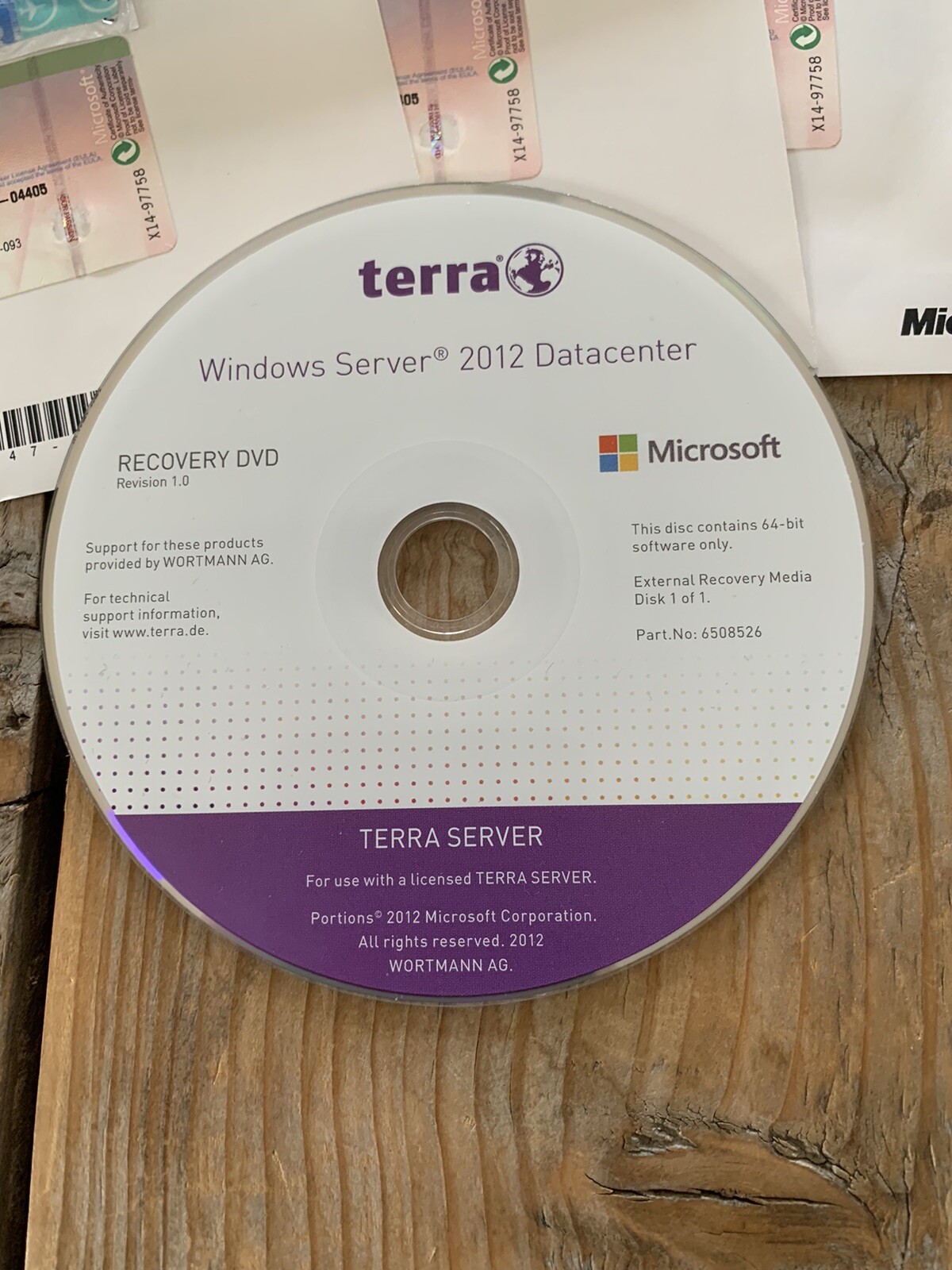 Windows Server 2012 Datacenter + 20 Cals / ROK MUI, Full Version, VAT Invoice