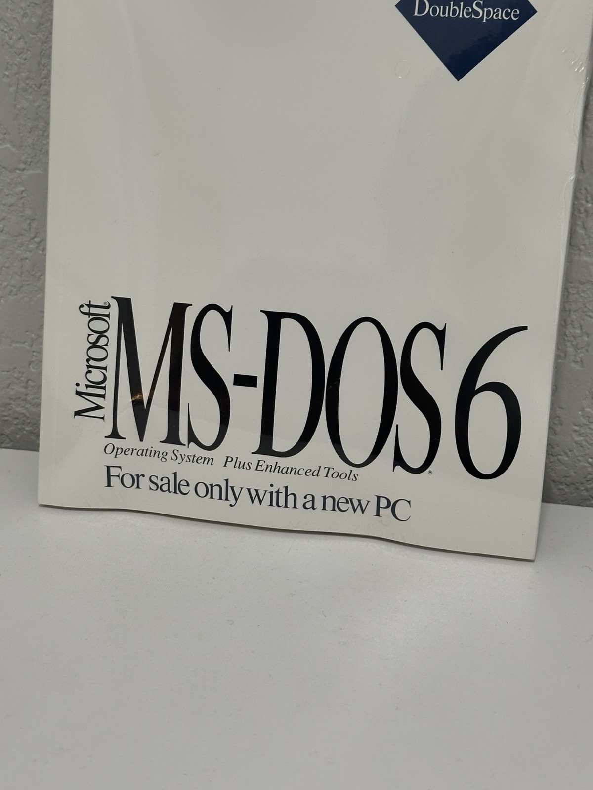 *SEALED* Microsoft MS-DOS 6 3.5″ Floppy Concise User’s Guide w/ Certificate