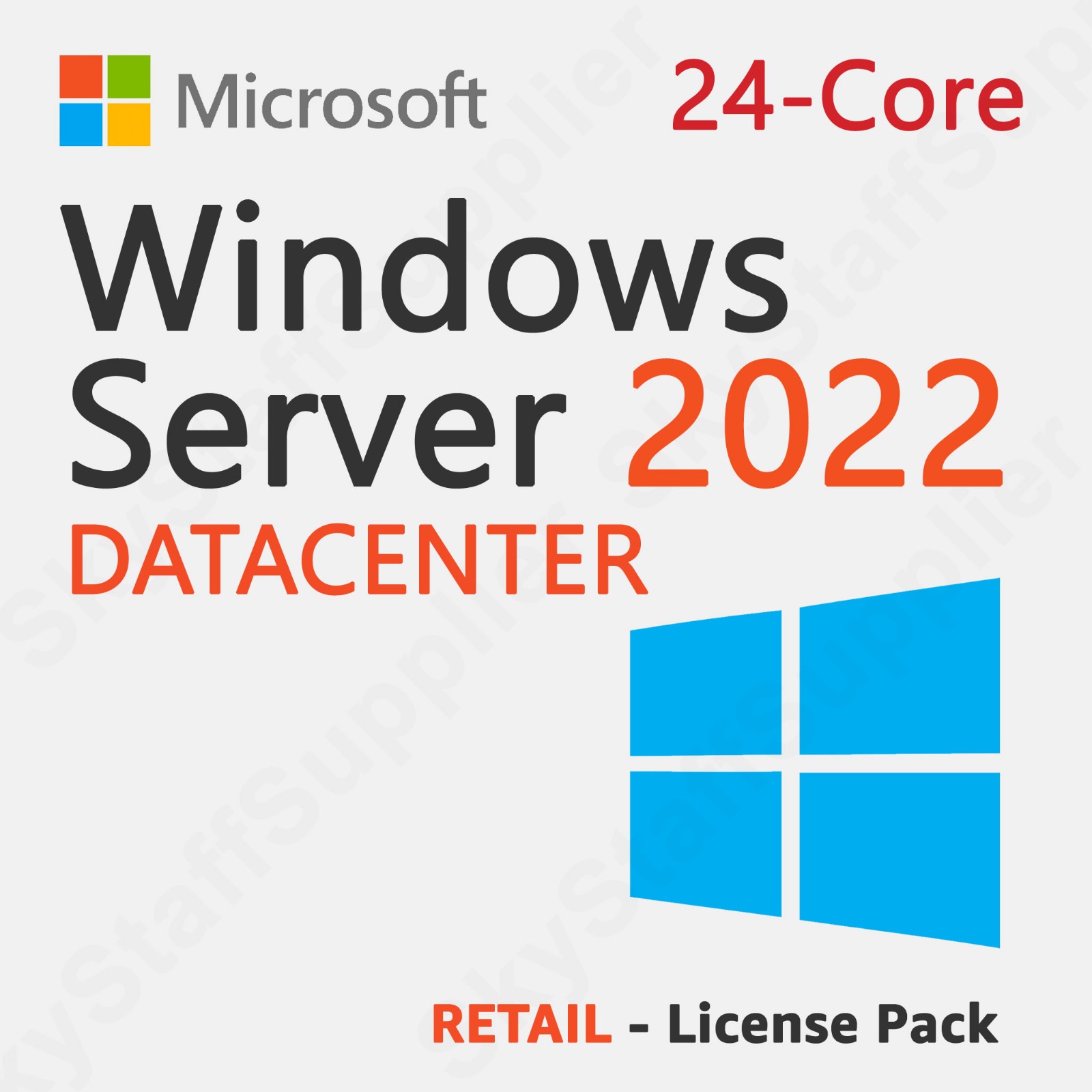 Windows Server 2022 DATACENTER 24 Core License Pack + 50 ACCESS CALs – BRAND NEW