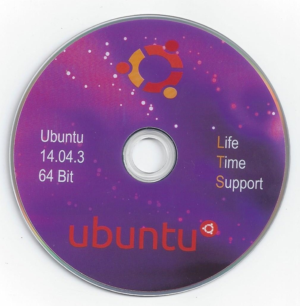 Ubuntu Linux 14.04 DVD – Ubuntu 14.04.3 LTS 64 bit