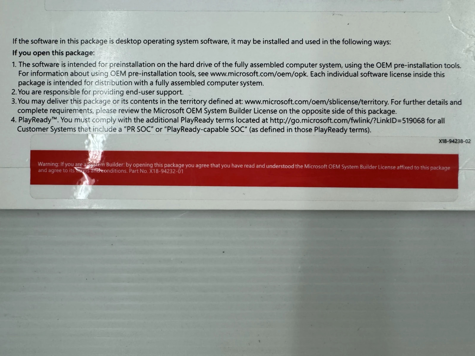 Microsoft Windows 10 Professional Printable Version for Windows (FQC-08929)