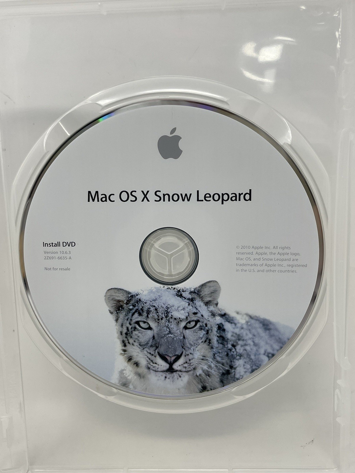 Mac OS X Snow Leopard v. 10.6.3 Upgrade/Install DVD Only