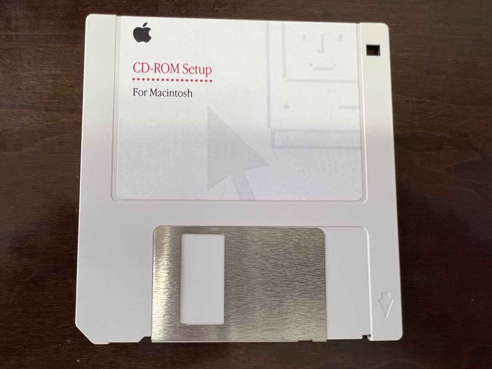 CD-ROM Setup 3.5″ Floppy Diskette / Macintosh Computer Software