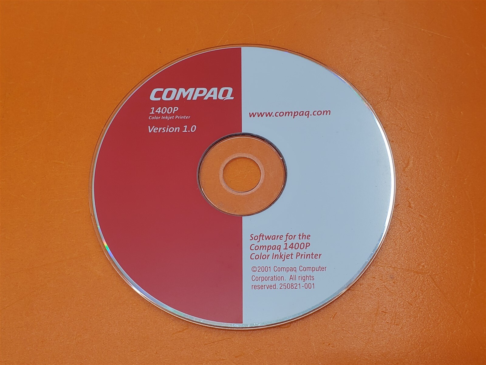 ⭐️⭐️⭐️⭐️⭐️ Compaq 1400P Color Inkjet Printer Version 1.0 Software Disc Only