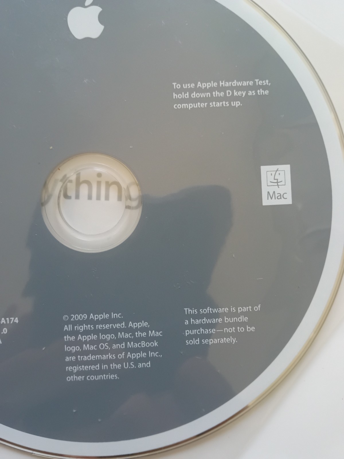 Apple MacBook Pro 13-inch OS X 10.6.3 Install & Applications DVD