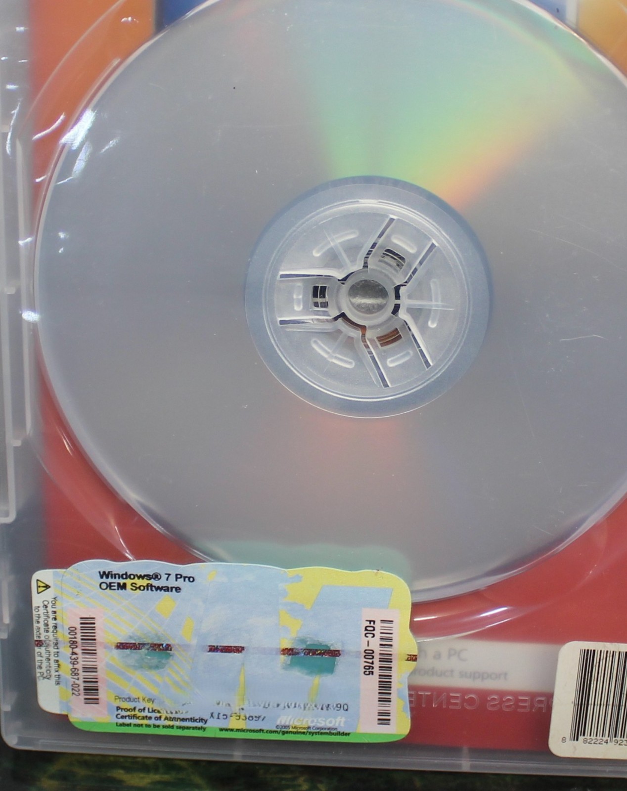 Microsoft Windows 7 Professional 64bit