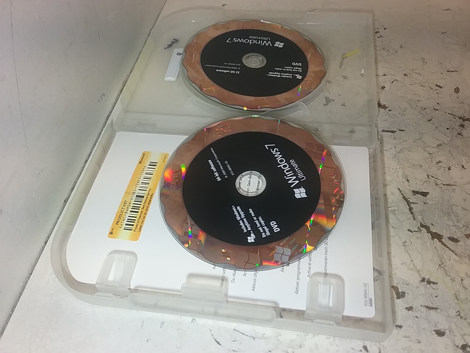 Microsoft Windows 7 UItimate Home Premium Upgrade GLC-00182 (2 Discs) N17