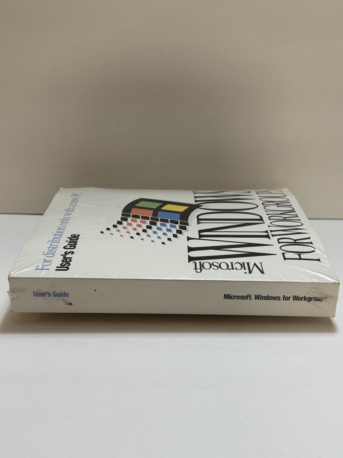 Microsoft Windows For Workgroups Add-On v3.11 3.5” Disks User Guide Box Vintage