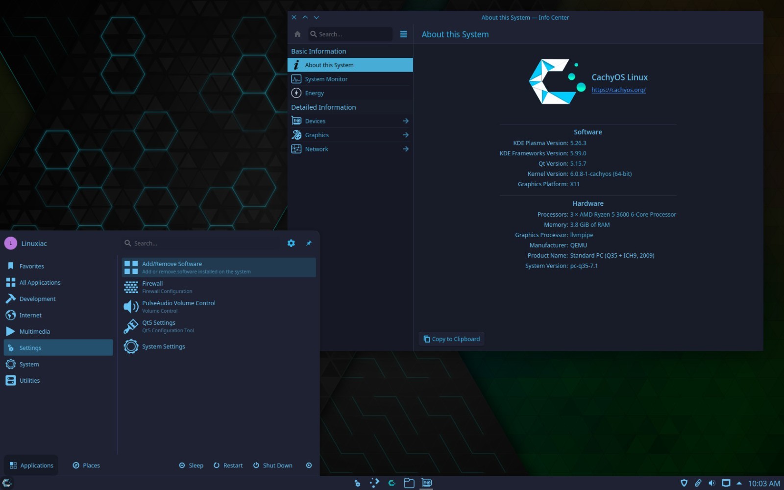 CACHYOS LINUX KDE, PLASMA | DESKTOP, HANDHELD | DVD, USB | CACHY OS | SHIPS FAST