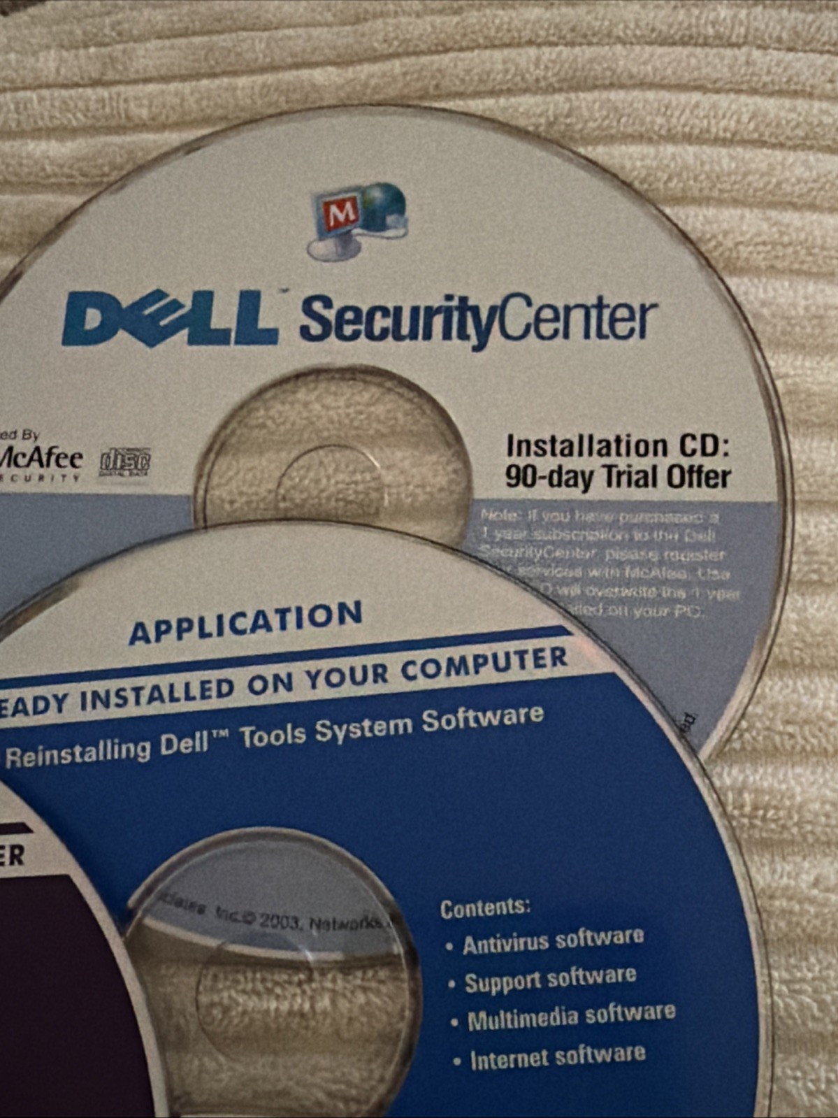 OEM Dell Microsoft Windows XP Home Edition Service Pack – Lot Of 7 CDs