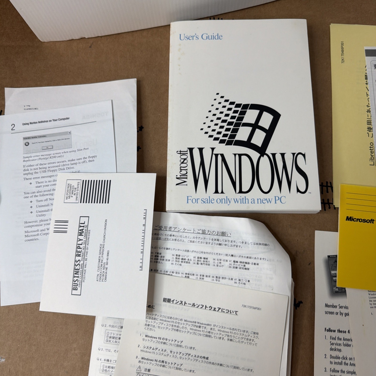 Mix LotUser’s Guides Microsoft Windows 3.1 Cd-ROM Insta Driver Tanx It Librettto