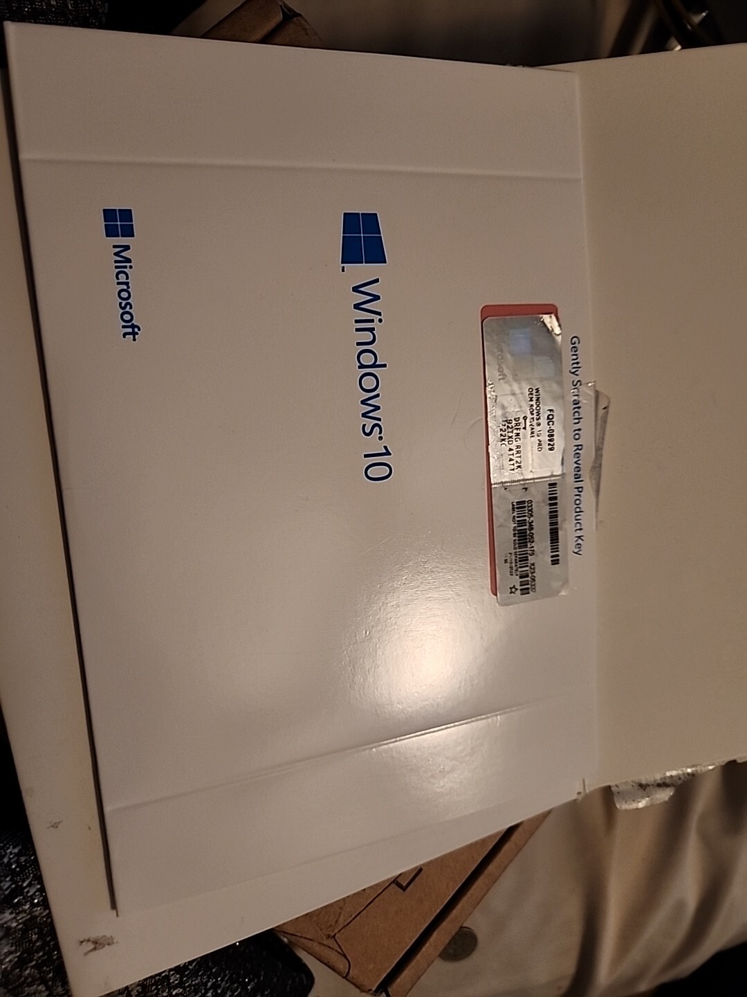 Microsoft Windows 10 Professional Printable Version for Windows (FQC-08929)
