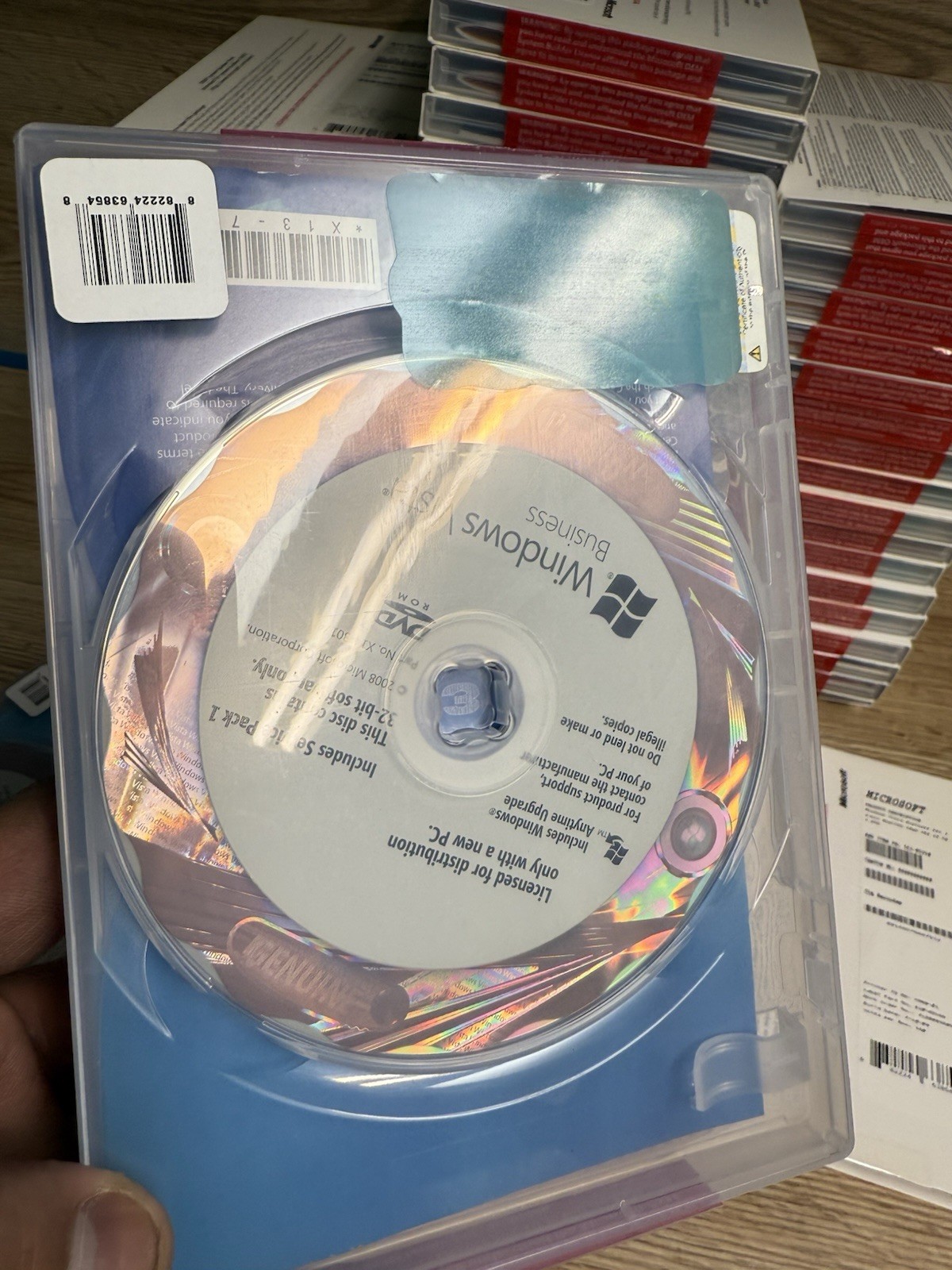 Genuine Microsoft Windows Vista Business Installation Discs (OEM) No License Key