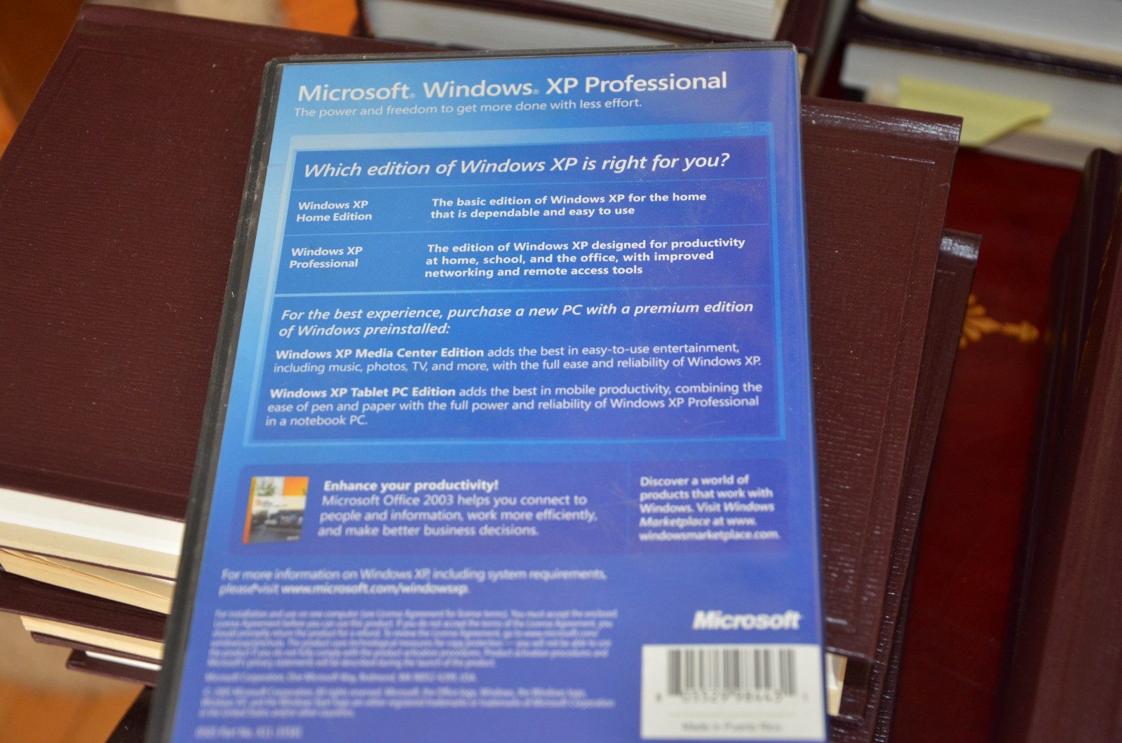 Microsoft Windows XP Professional