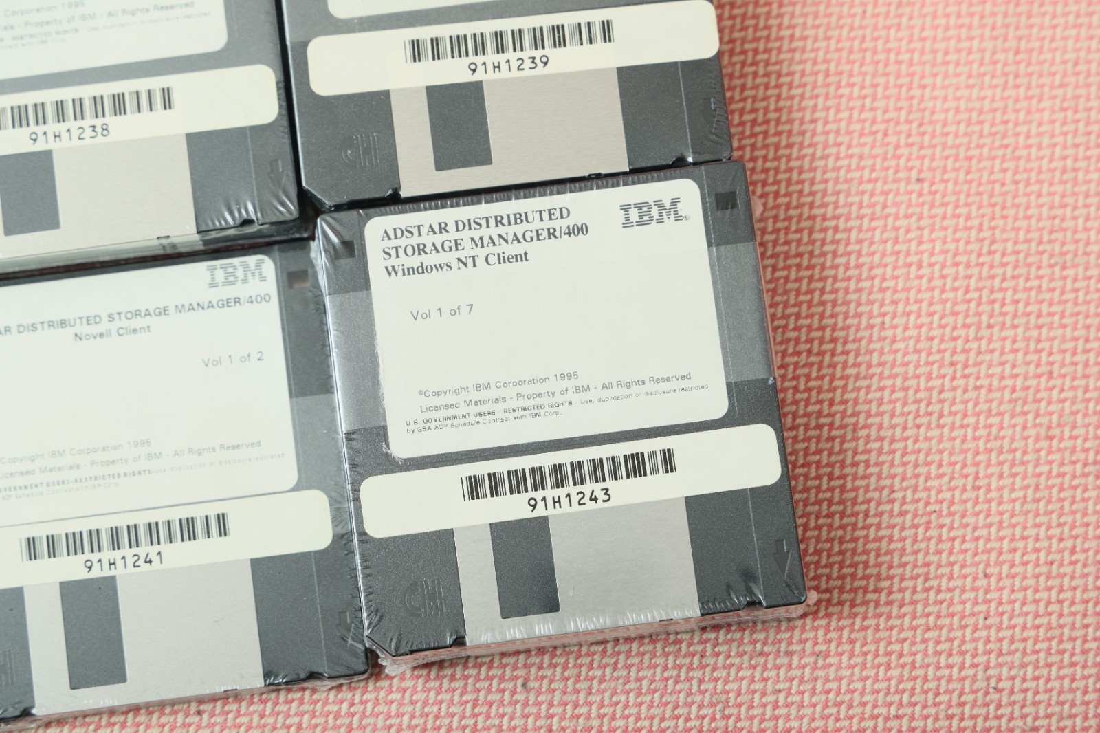 IBM ADSM/400 Adstar Distributed Storage Management / 400 Client DOS Mac Windows