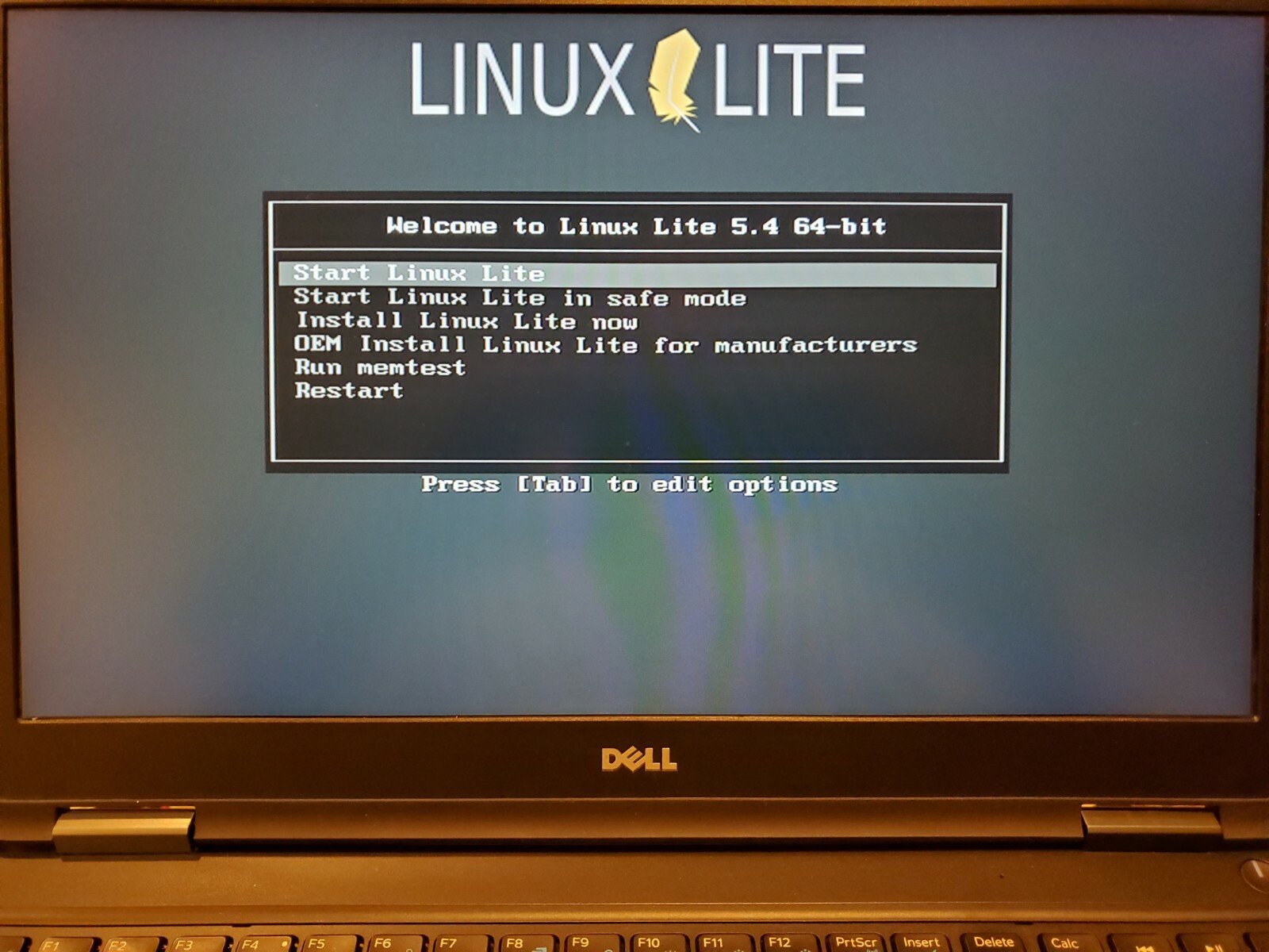 Linux Lite 5.4 x64 Bootable on 16G USB Stick!