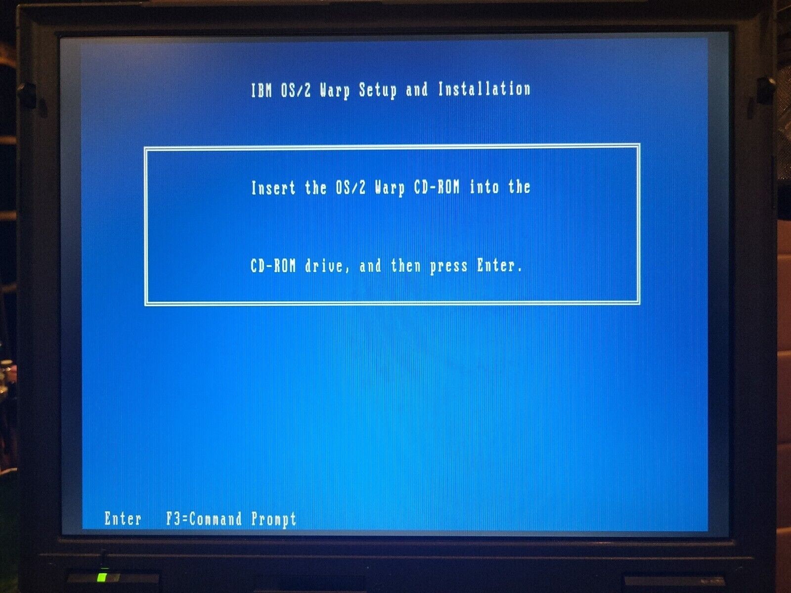 IBM OS/2 Warp Version 4.52 (14.089_W4) BOOTABLE CD Installation Media OS2 CDROM