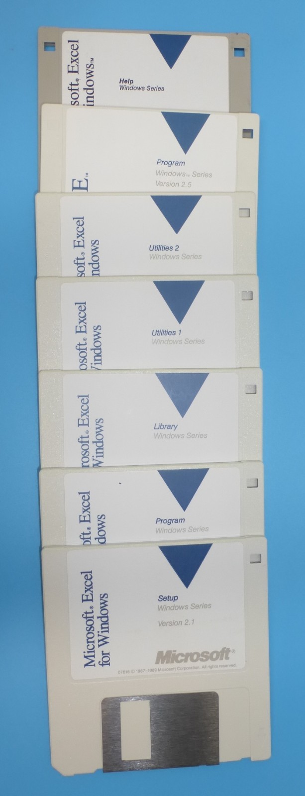 Vintage Microsoft Windows 3.0 DOS Excel Word Point PC Tools Floppy Disk Software