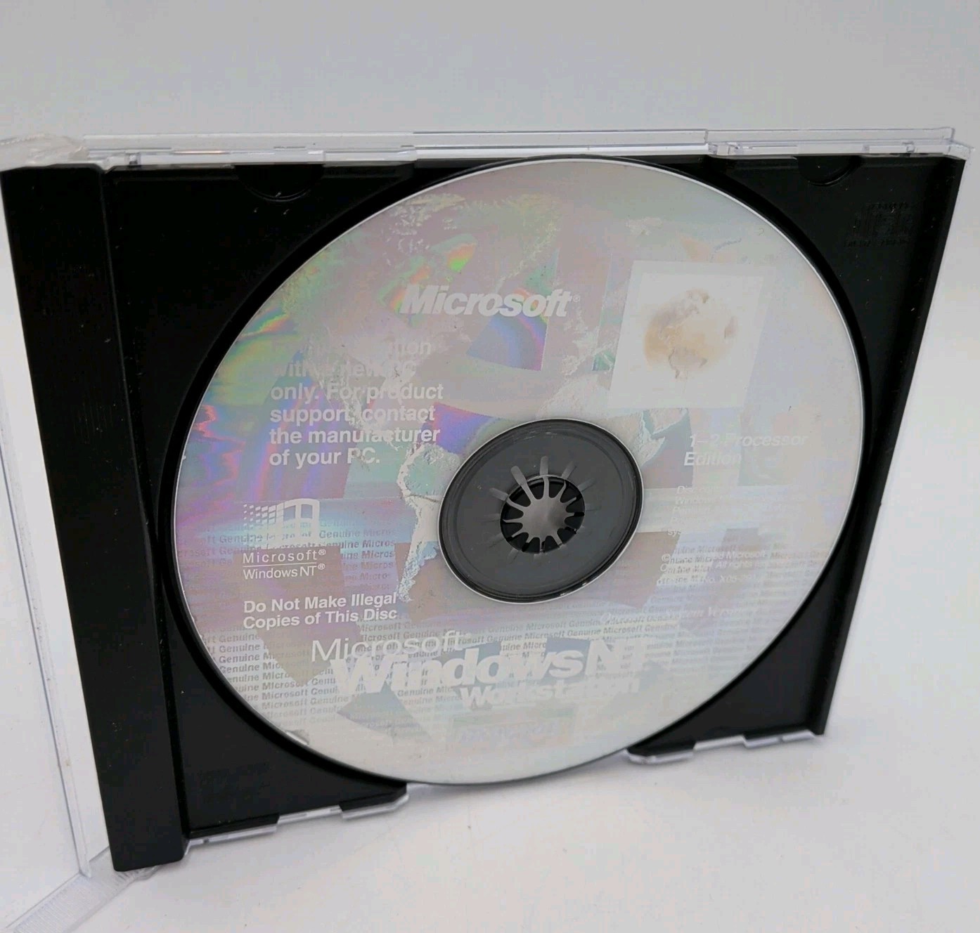 Microsoft Windows NT Workstation Operating System CD 1 – 2 Processor Edition 486