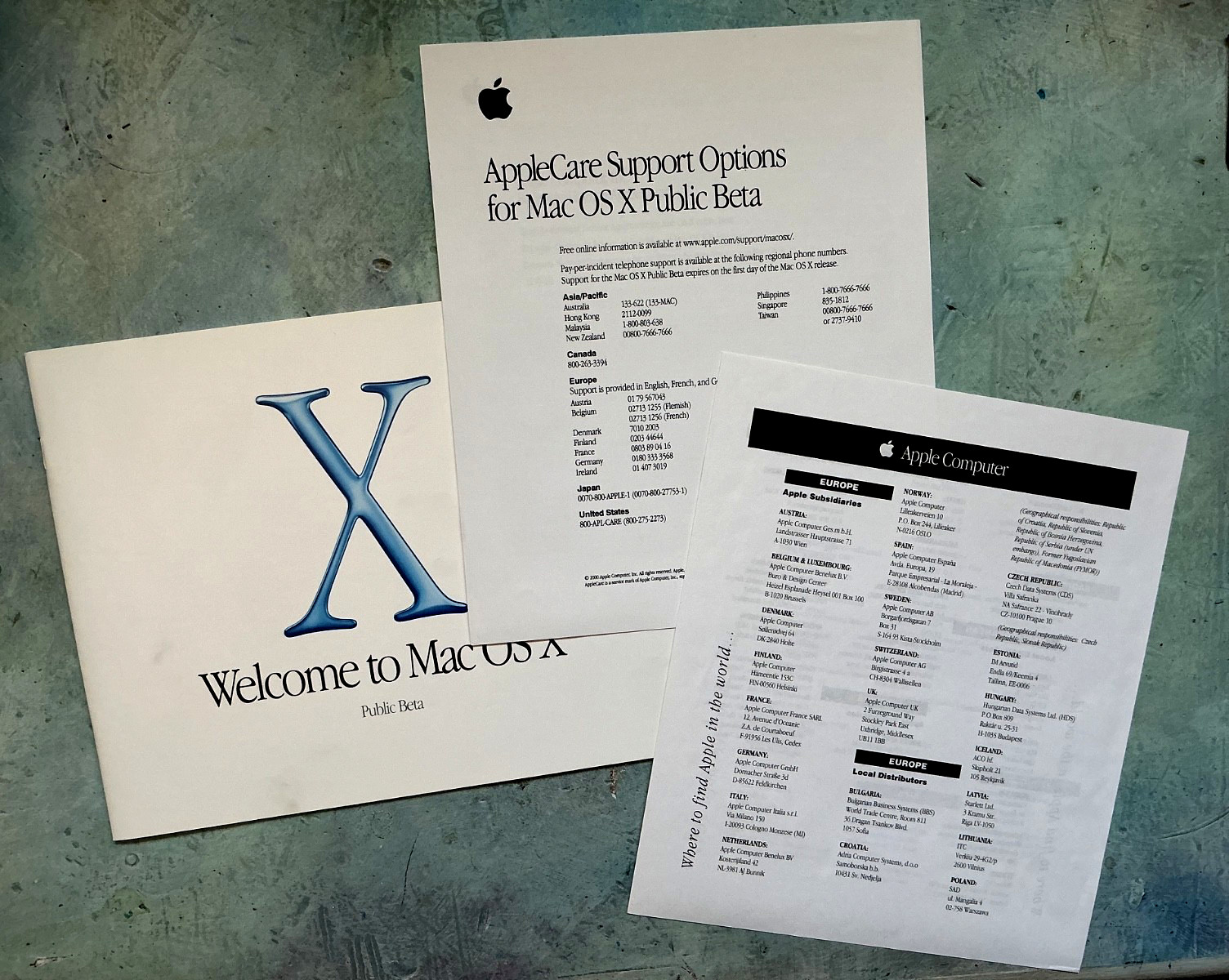 Mac OS X Public Beta CD 2000 Rare
