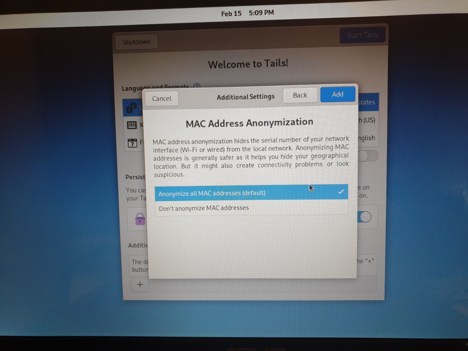 Linux Tails 7.4.1, 64-bit, Bootable Live USB Flash Drive – Leave No Trace