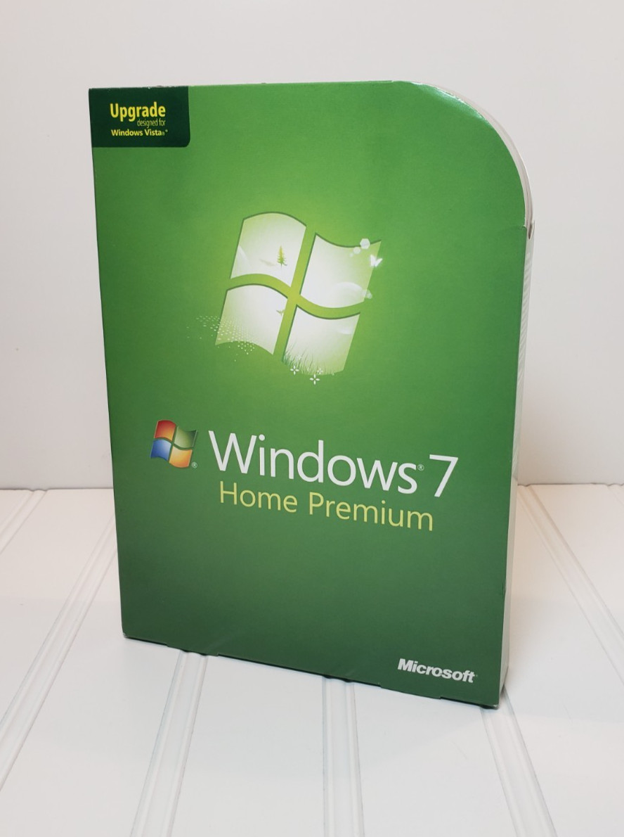 Microsoft Windows 7 Home Premium Upgrade — 2 DVD Set for 32- and 64-bit