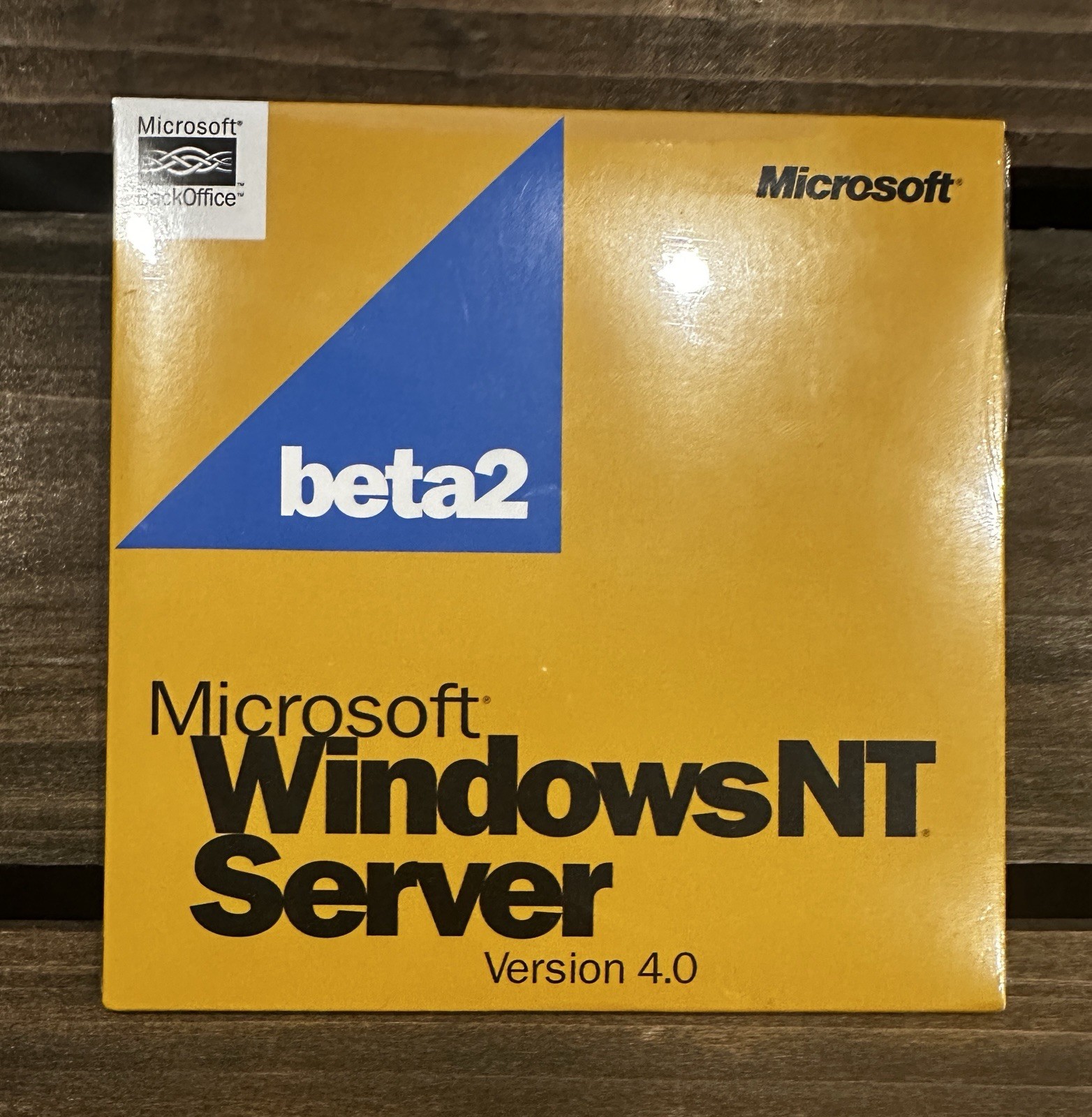 Sealed Microsoft Windows NT Server Beta2 1996 CD 💿 Vintage Computer