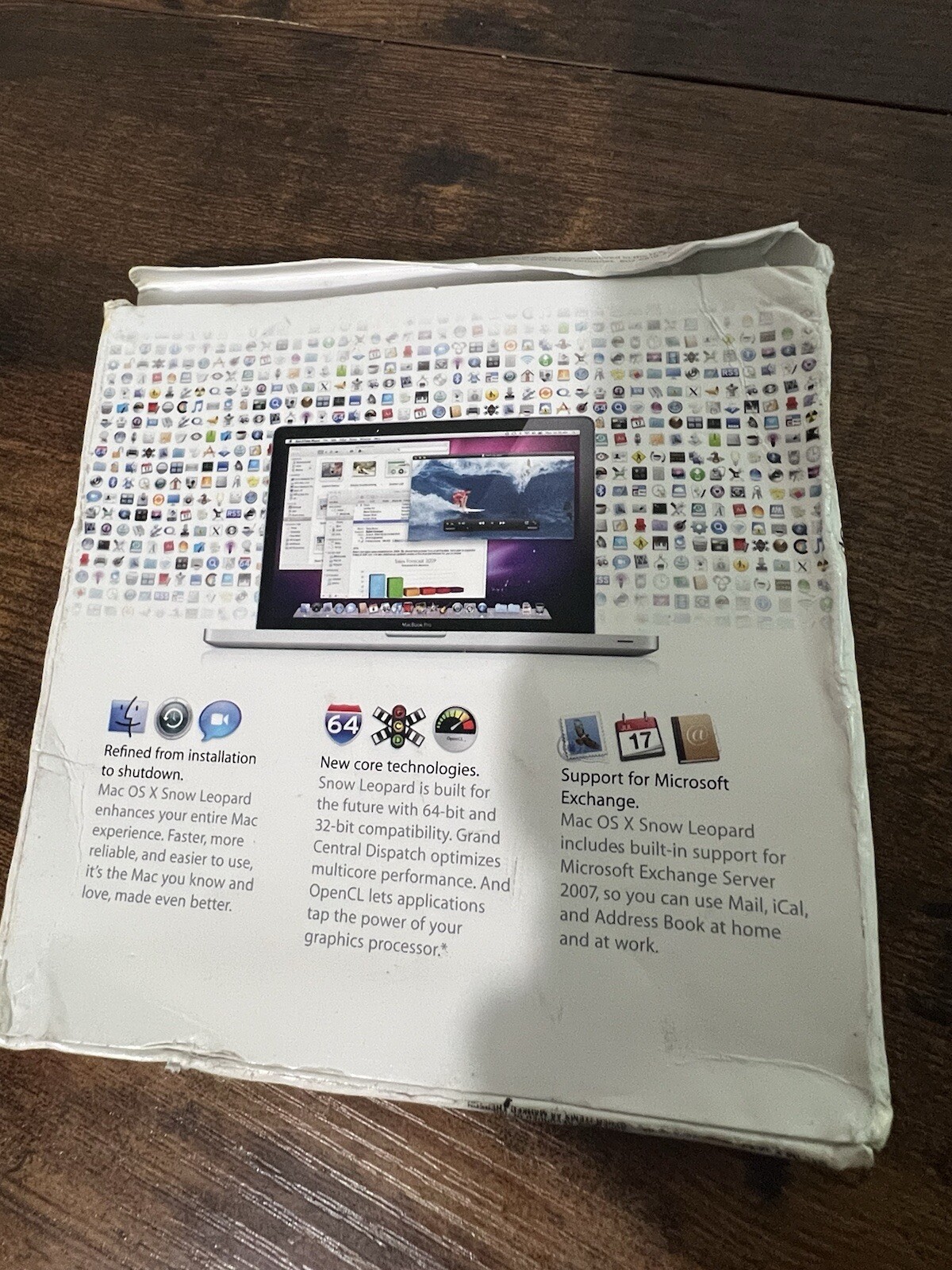 Apple Mac OS X v.10.6. Snow Leopard – VGC Open Box