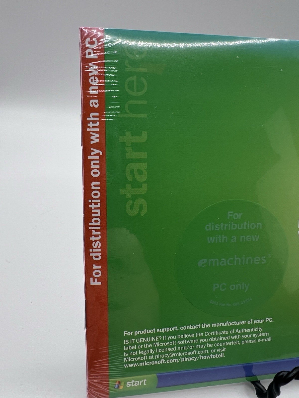 Microsoft Windows XP Home Edition Version 2002 for emachines PC – NEW SEALED