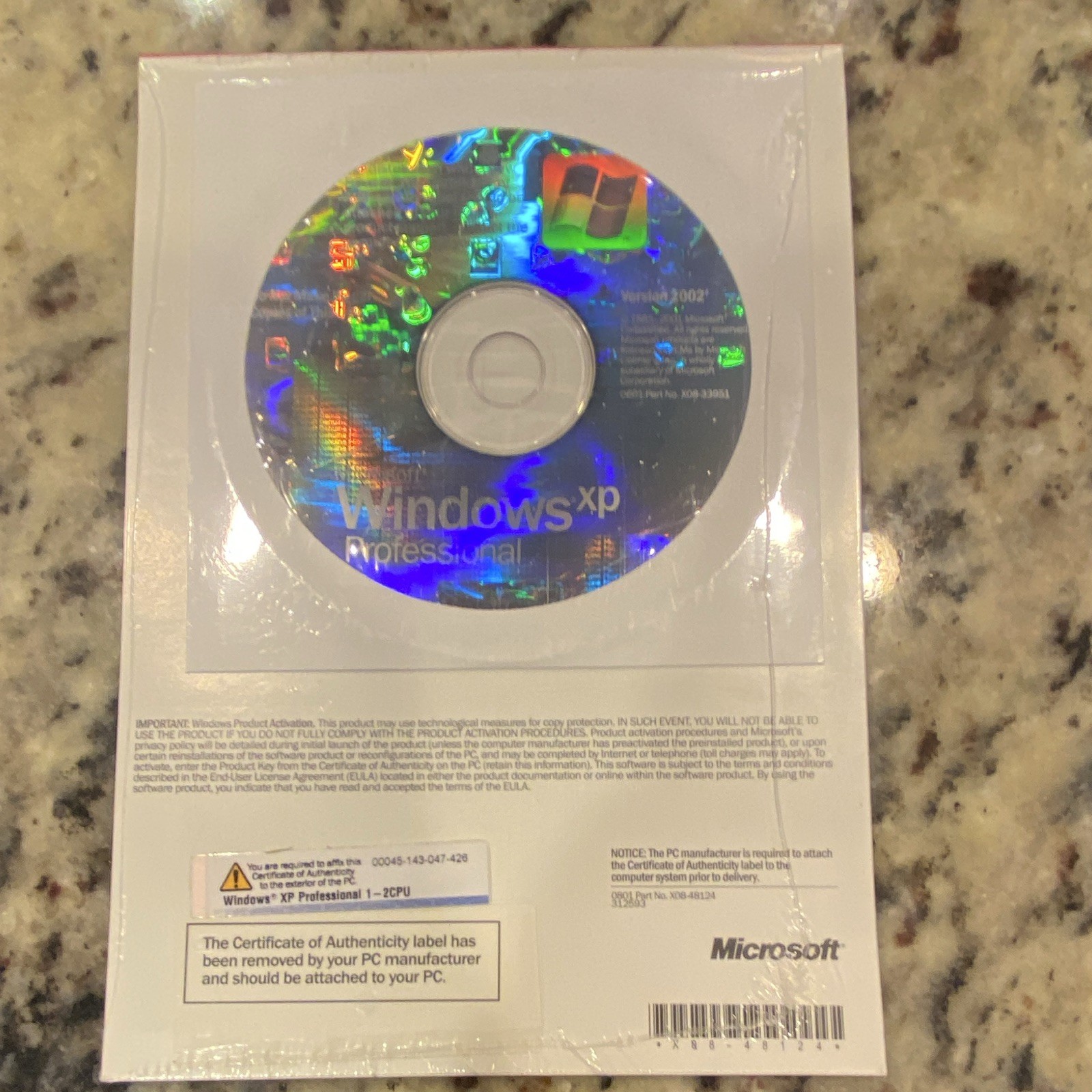 Microsoft windows collection xp/vista/7/8/8.1/10 all sealed no key