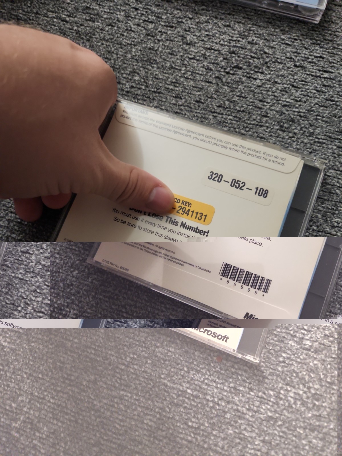 Vintage Microsoft Plus ! Companion For Windows 95 with CD Key