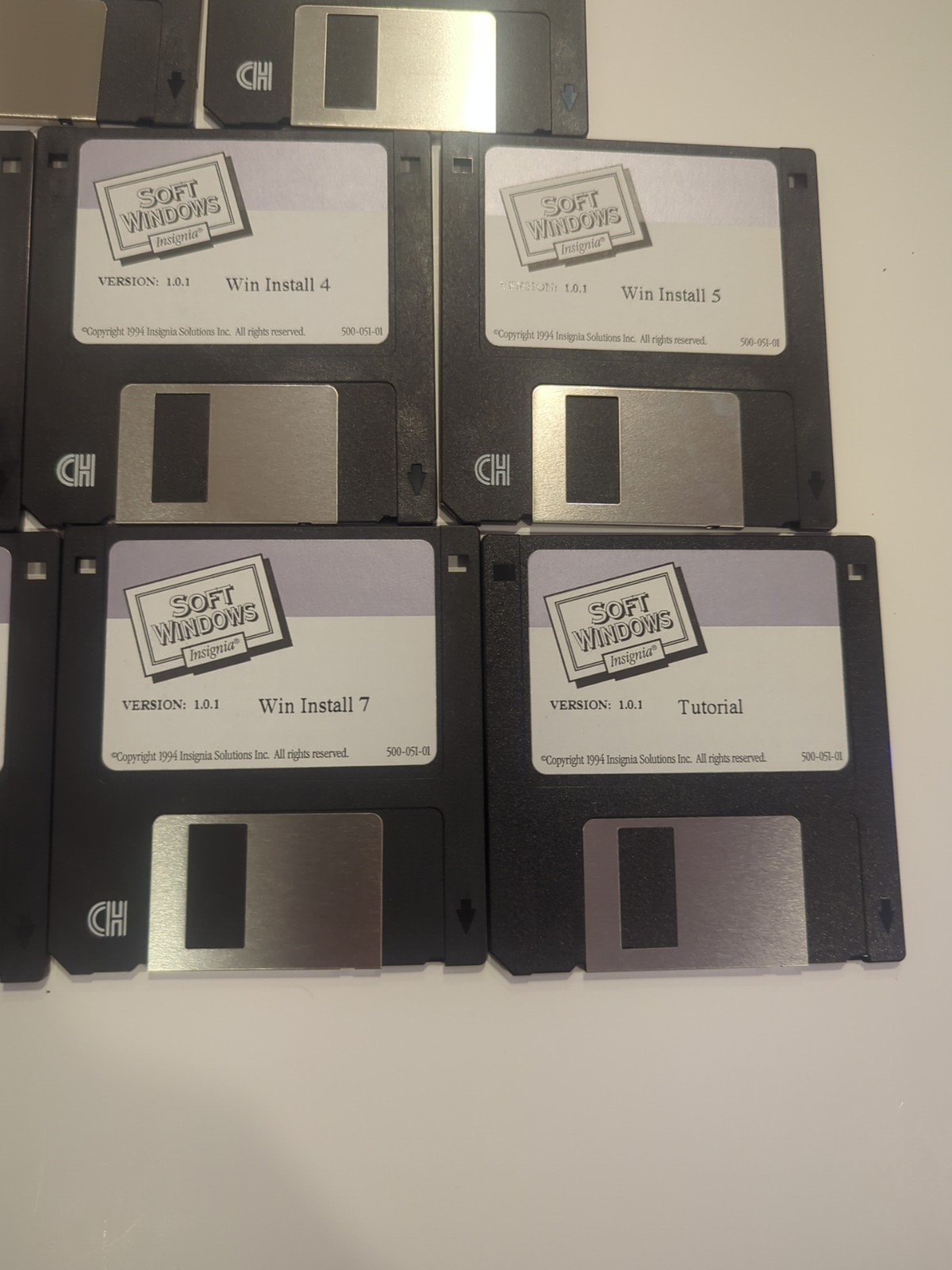 Soft Windows Insignia Version 1.0.1 For Macintosh W/ Password Disks 1-7 And Tut