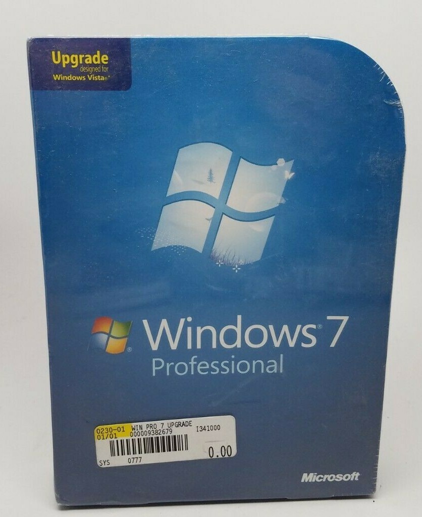 Windows 7 Professional Upgrade FQC-00130 32/64 Bit
