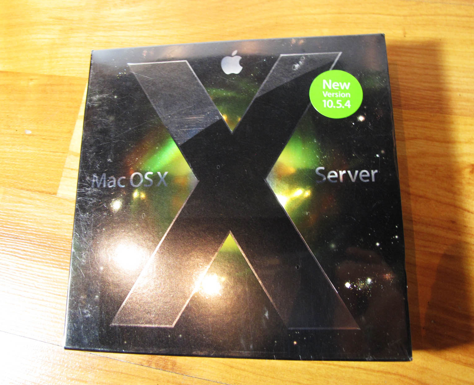 Apple Mac OS X 10.5.4 License Upgrade 10 to Unlimited Client MB6072/A Sealed Box