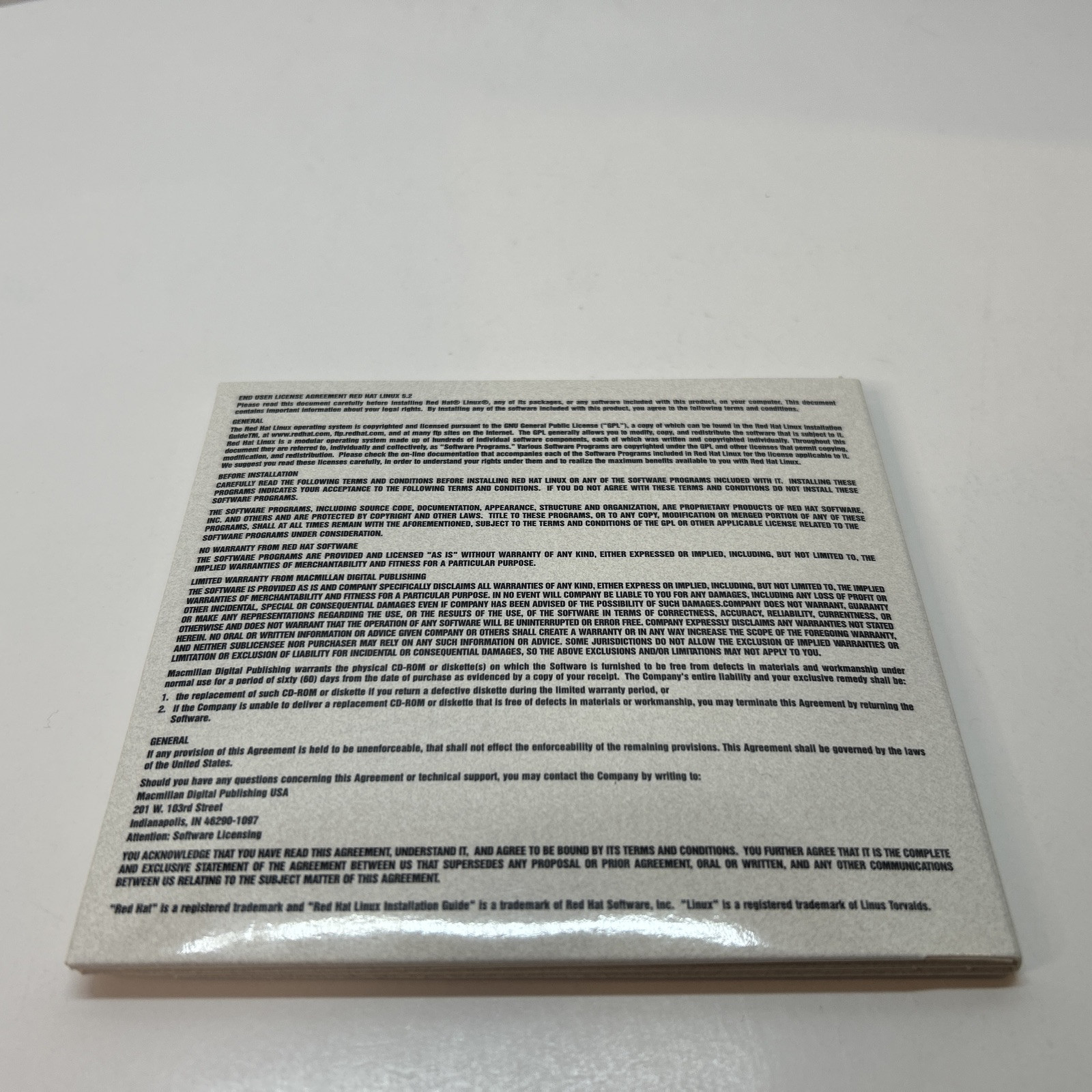 Redhat Linux 5.2 Operating System CD Set + Boot Disk