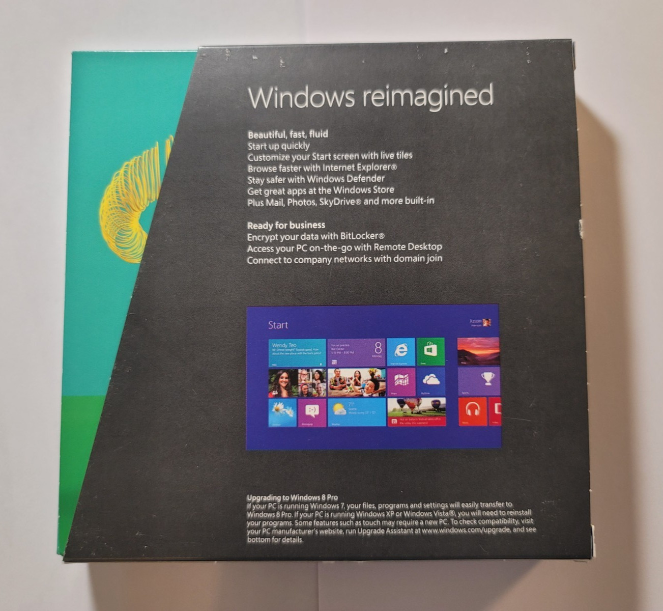 Microsoft Windows 8 Pro Retail Full Version 32/64 Bit DVD Complete Product Key